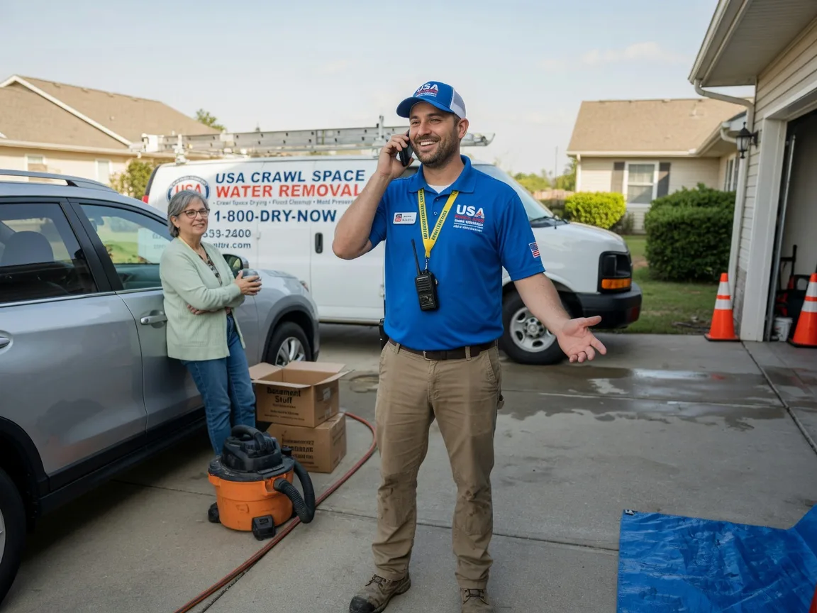 Crawl Space Water Removal Vandalia, MI FAQs